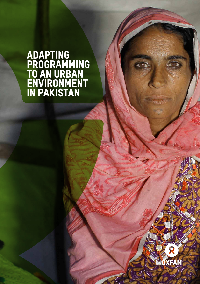 Adapting Programming to an Urban Environment in Pakistan