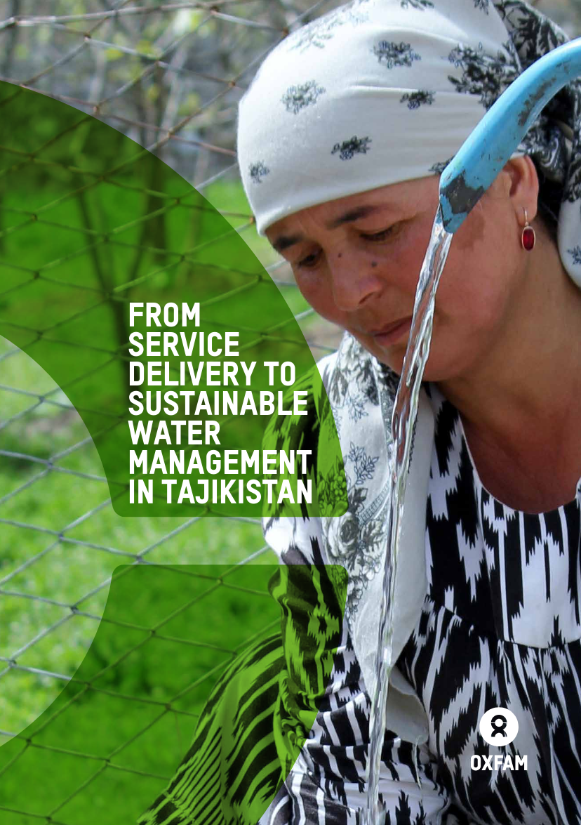 From Service Delivery to Sustainable Water Management in Tajikistan